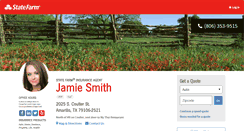 Desktop Screenshot of jamieinsuresme.com